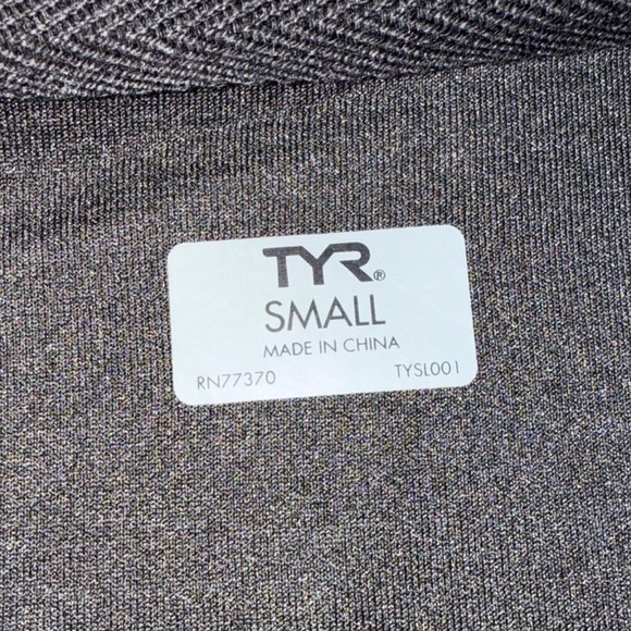 ⭐️TYR Charcoal Full-Zip Hoodie - Picture 6 of 7